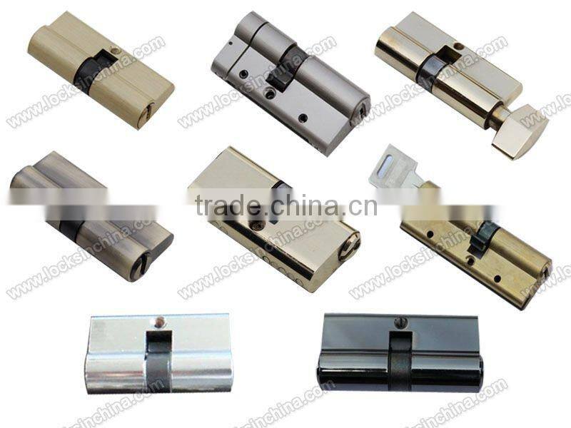 AJF high quality and security 60mm zinc alloy cylinder lock