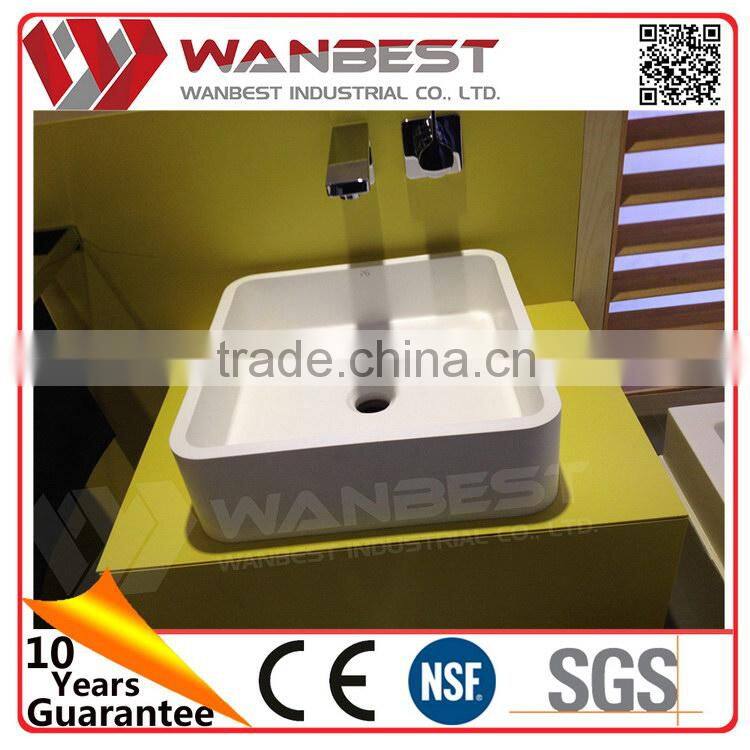 The Newest crazy selling marble small hand sink wash basin