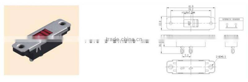 Hight current Slide Switch &115-230 voltage selector slide switch