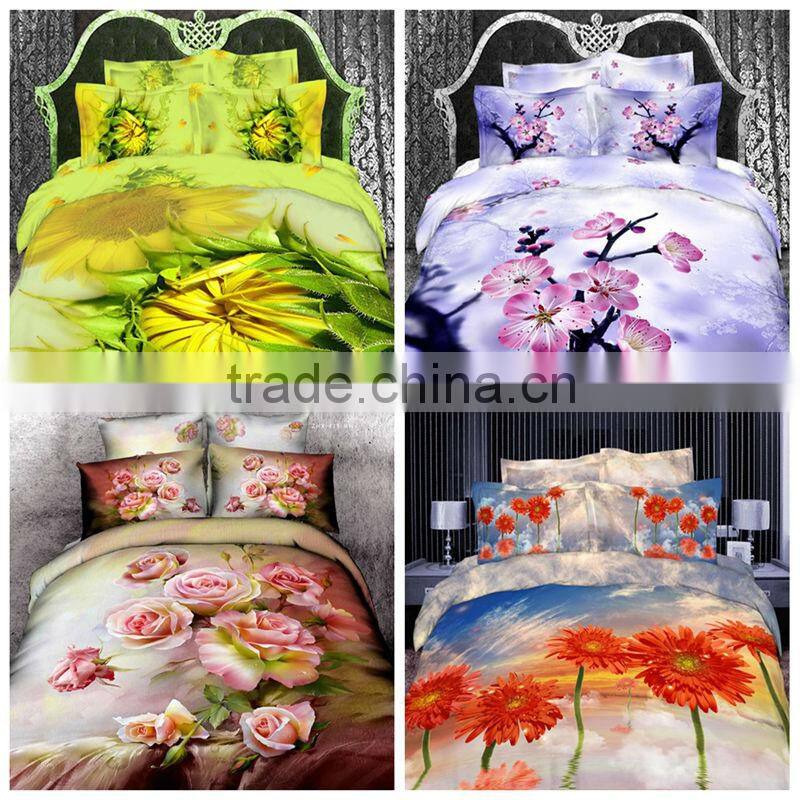 China supplier high quality 3d comforter sets