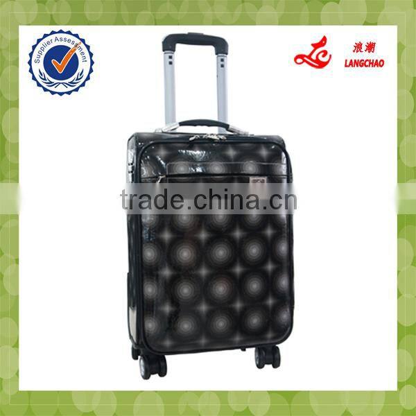 black color alibaba express shining travel case