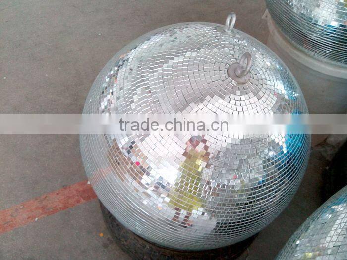Large outdoor Christmas lights balls 80'' 200cm Mirror Ball glass effect stage club dj party light mirror ball