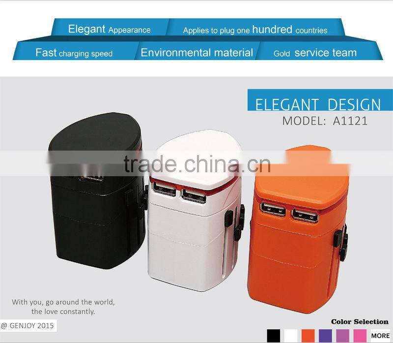 promotional gifts travel adapter plug usb international business universal travel adapter