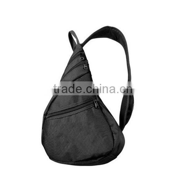 600 denier polyester fabric single strap backpack