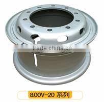 8.00V-20 tube steel wheel