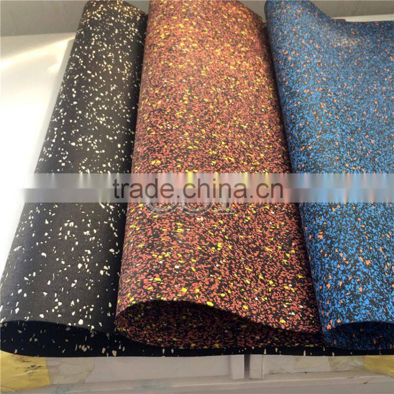 Trade Assurance of easy clean epdm rubber carpet flooring in roll/recycled rubber roll/outdoor rubber matting roll