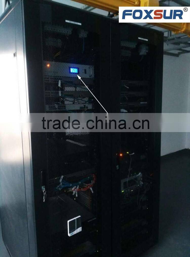 New design 2000VA 1500W 48V dc to 110V ac Off grid 19 inch 2U Rack Mount Pure Sine Wave Inverter for business products