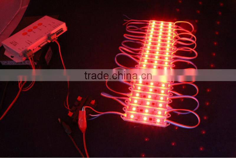 ip67 12v 3leds/module 20pcs/string rectangle 75*15mm full color ws2811 LED Pixels module
