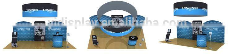 Popular System Kit Cost Effective Promotional Trade Show Indoors Exhibition Booth Stand