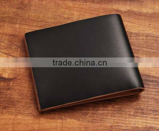 fashional men's genuine leather wallet/leather cheque holder / men's genuine leather wallet with multifunctional pocket