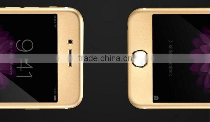 clear screen protector for iphone6 with arc-shaped Full screen cover for iphone screen protector