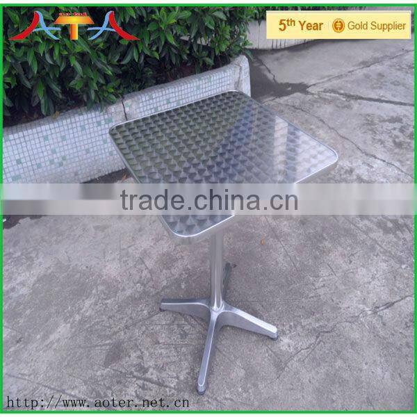 Pub table bistro table cafe table dining table 60x60x72cm outdoor aluminum table AT-7664 1211