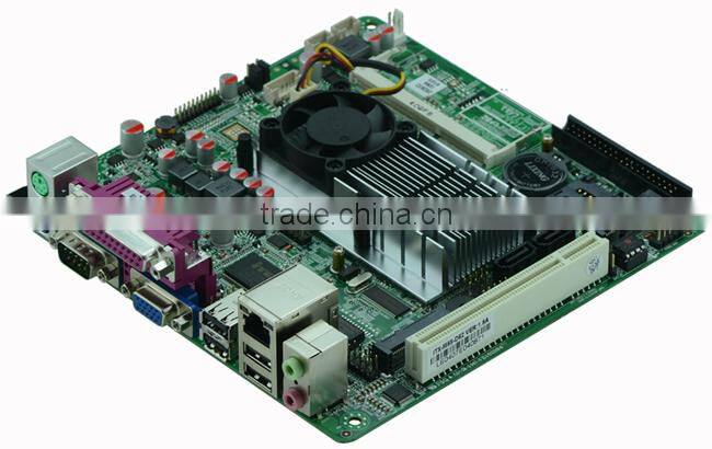 Atom D525 DC12V POS machines motherboard mini ITX M58_D52