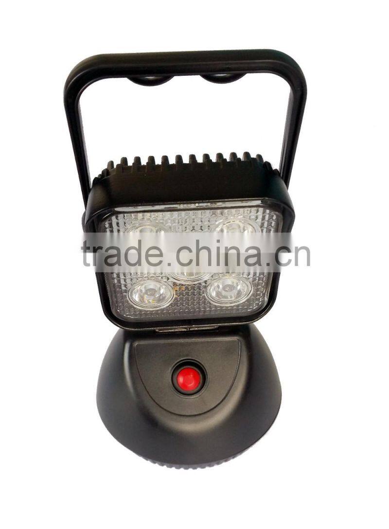 15w portable rechargeable emergency strobe lights for vehicle