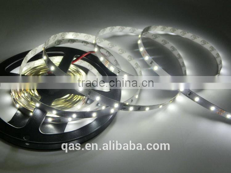 SMD 3014 LED Strip Super Bright 204led/m led tape light DC 12V white or warm white color 5m/lot