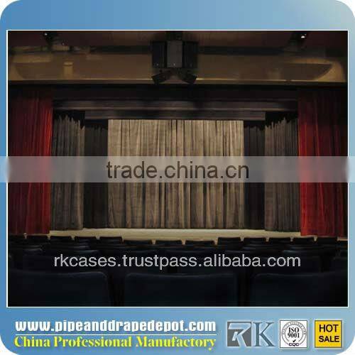Aluminum motorized stage curtains track