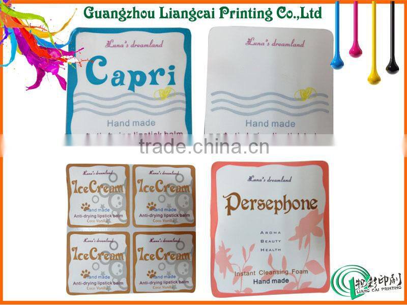 Useful glossy paper sticker self adhesive paper sticker