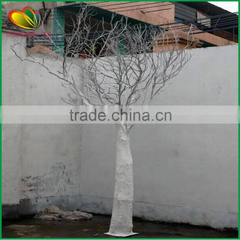 factory supply artificial tree trunk no leaves fiberglass artificial trunk decor artificial trunk