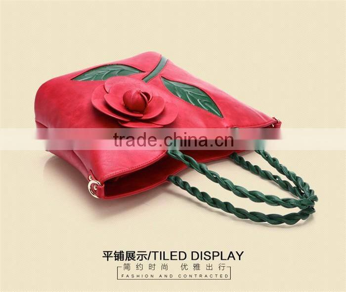 Big Tote Floral Embroidery Sling Bags New Style Ladies Handbags