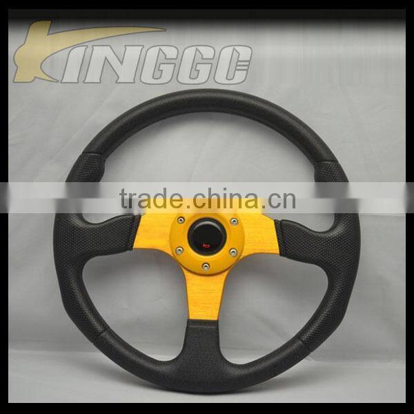 Wholesale Universal Auto Vehicle Colored Race Steering Wheel Car