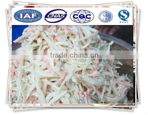 Frozen fried vegetable cake