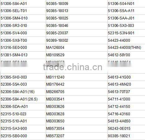 Spare parts auto rubber bushing wooden door strip for car and motorcycle wooden door strip