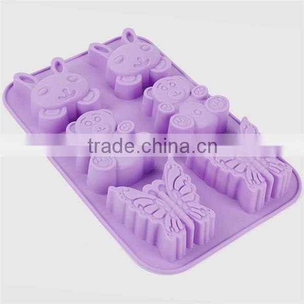 Beautiful flower leaf shaped silicone decorating cake tools