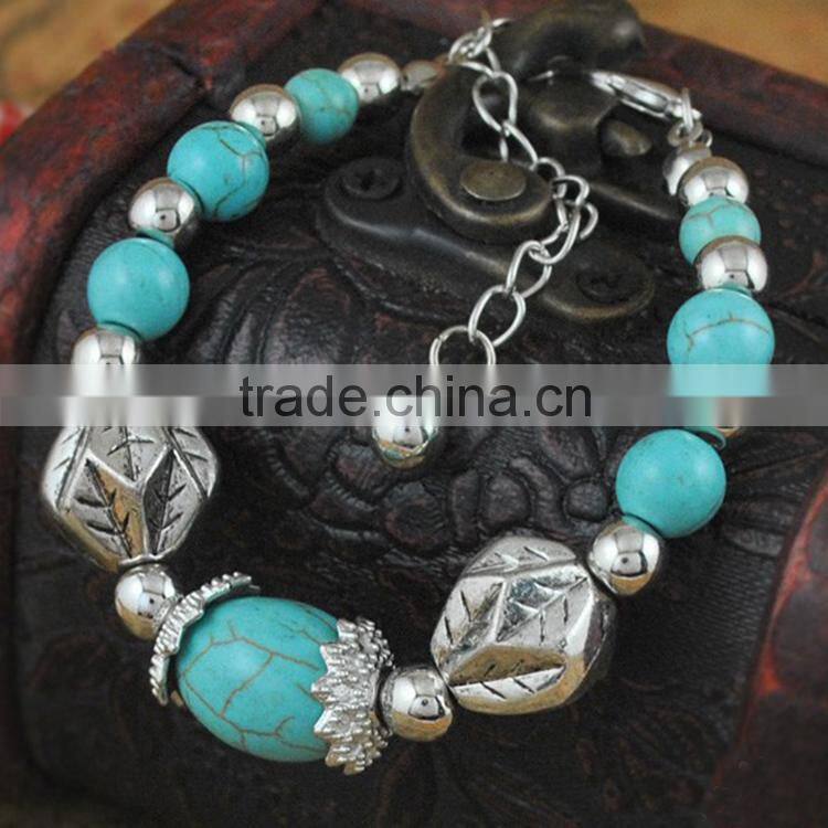 peacock hand made gemstone bracelet, gemstone chip bracelets