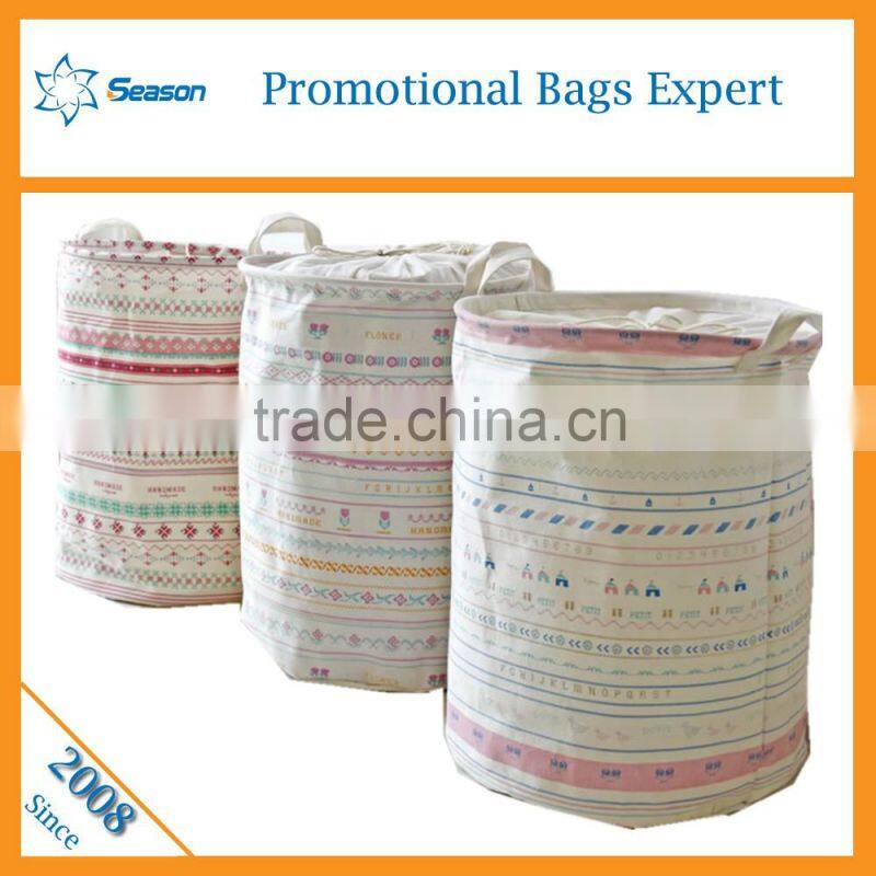 Jute clothes box Storage baskte for clothes Clothes Basket