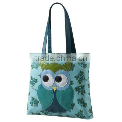 2015 fashion custom design canvas tote bags/wholesale canvas cotton designer tote bag/ designer canvas bags