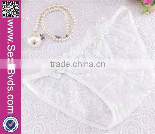 Wholesale $1Sexy Adult Black Lace Transparent Panty