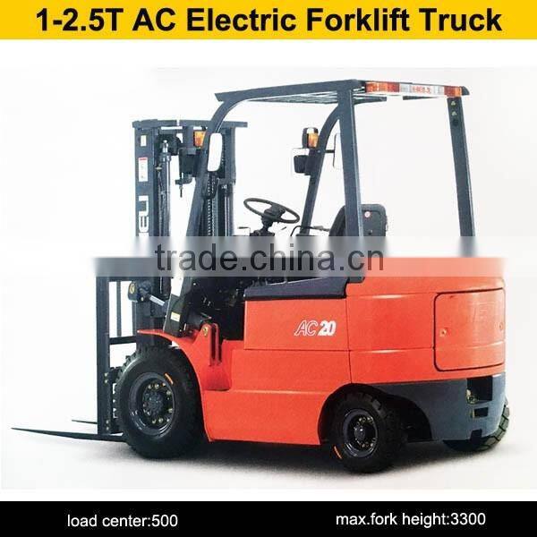 Chinese brand HELI 1.5T/CPD15 AC electric forklift truck for sale