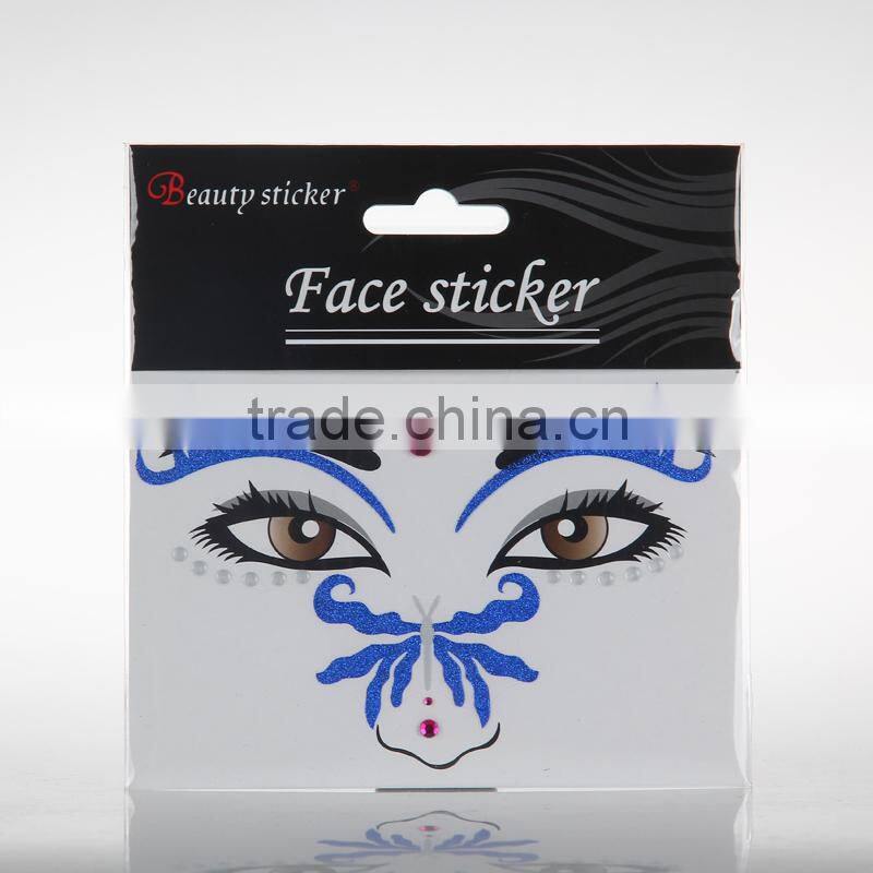 beauty personal care Temporary designer face sticker tattoo