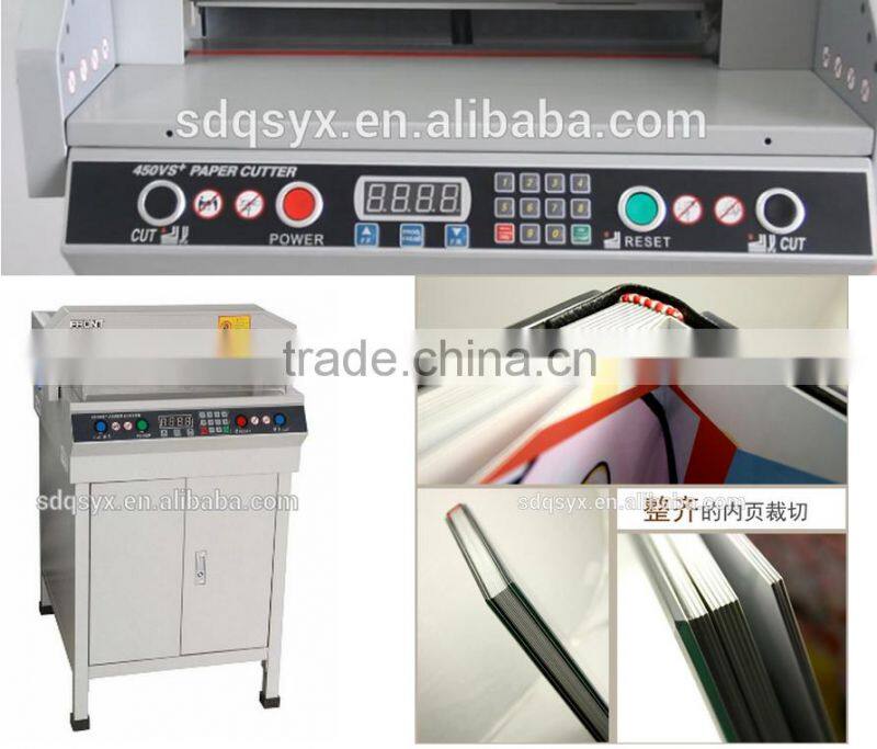 G450VS + automatic CNC electric office Cutter , paper cutting machine