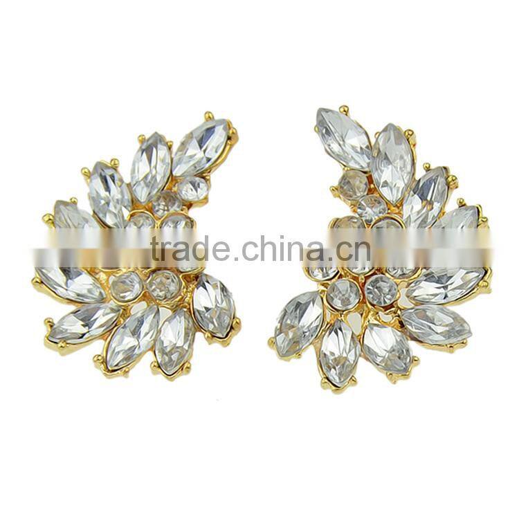 <<<2015 fashion Pearl stud Earrings Cheapest Double Side Pearl Stud Earrings Big Pearl Earrings For Women/