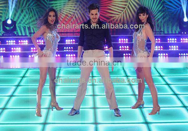 2016 good market dj stage stand light floor led crystal magic ball light dance floor, ceiling or