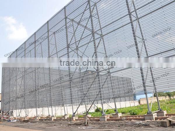 WF-LA009 china factory designed galvanized steel wind break wall for dust control