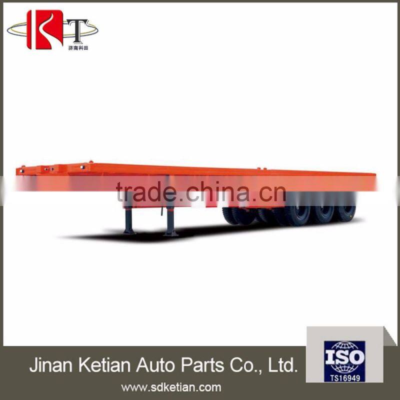 industry used 40T flated bed semi trailer with 3 axles