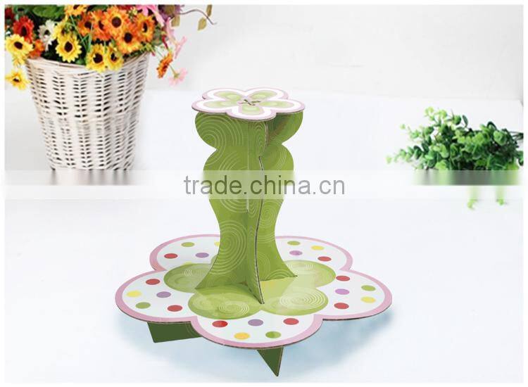 hot sell cake stand ,lovely kids paper cup stand for cake