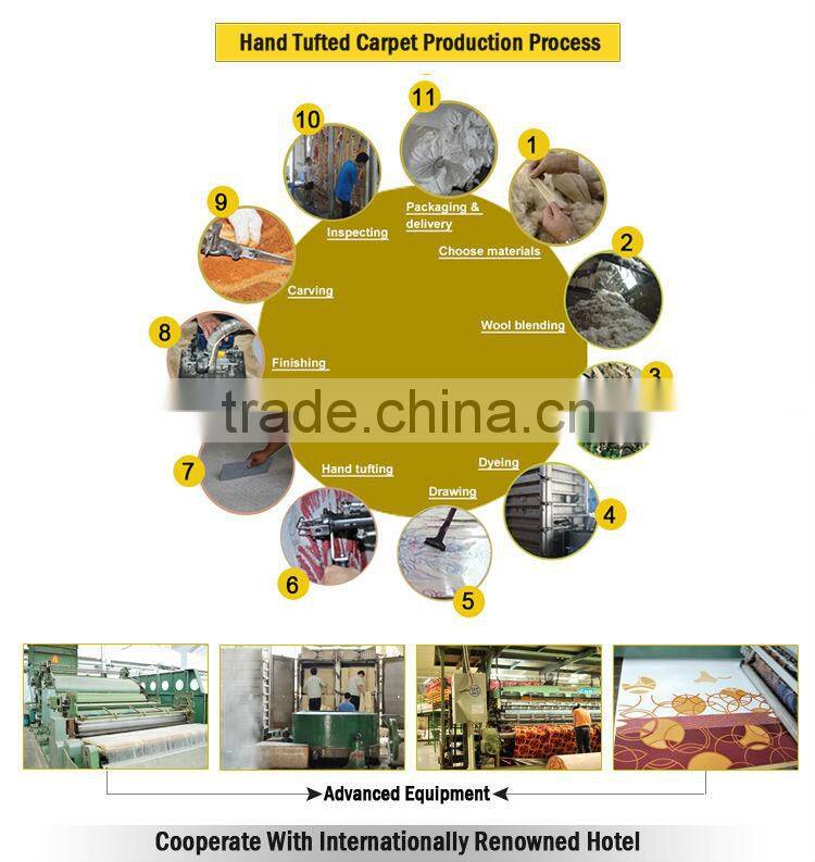 Fashional design living room rug with fire proof (anti-fire)