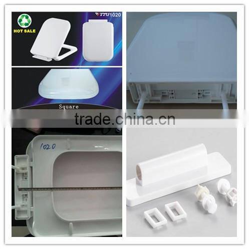 1020 Toilet Lids; 1200g PP Toilet Seats Cover Lids for Bathroom Toilets