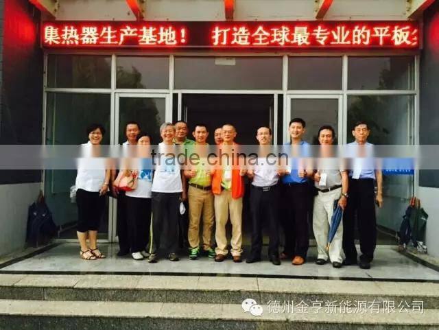 Blue Film Flat Plate Solar Thermal Collectors