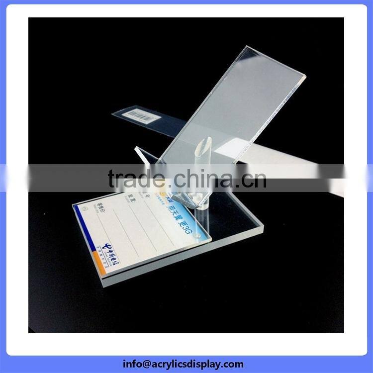 Cheaper customized acrylic table computer display stand