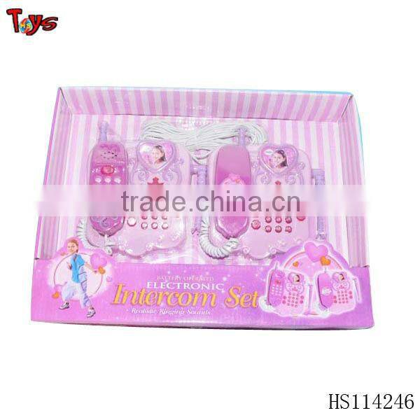Kids Plastic intercom phone toys