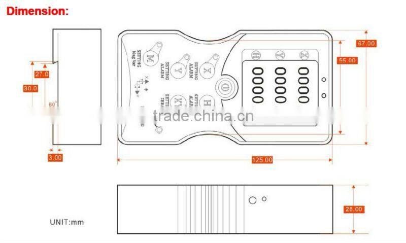 3D North Finder /3D Attitude Measuring Instrument