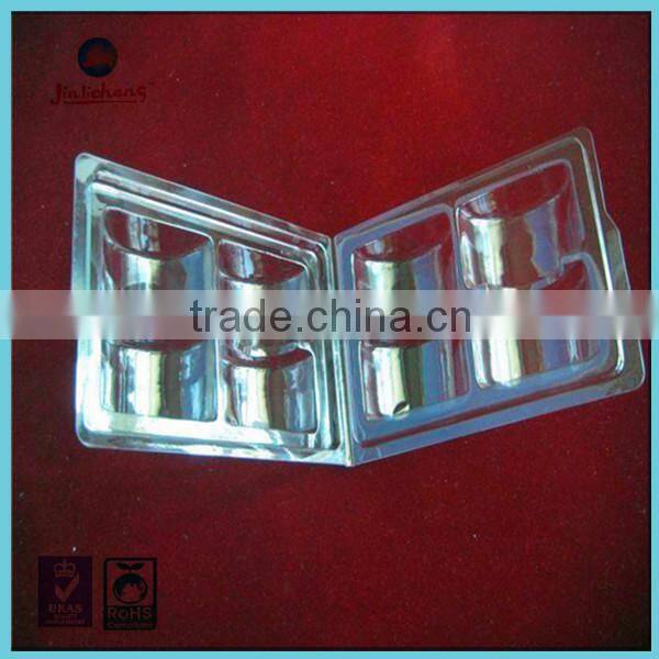 custom made plastic clear box macaron packaging