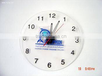 fashionable acrylic wall clock