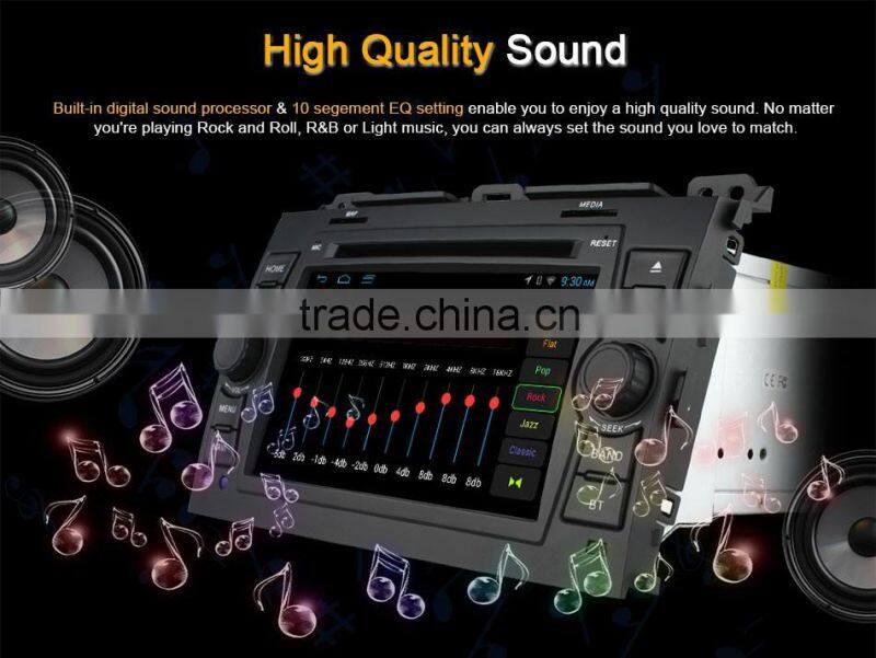 7 Inch android 4.4 quad core Car GPS for TOYOTA PRADO 2002 2003 2004 with Russia Menu support TPMS