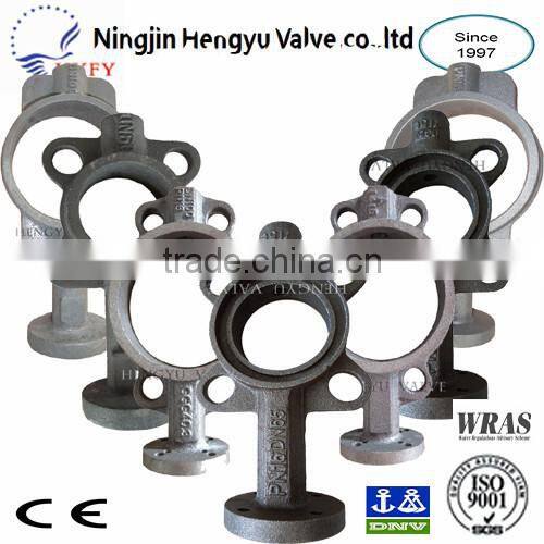 Hot Sale Cast iron PN10/PN16 Double Flange Industrial Valve