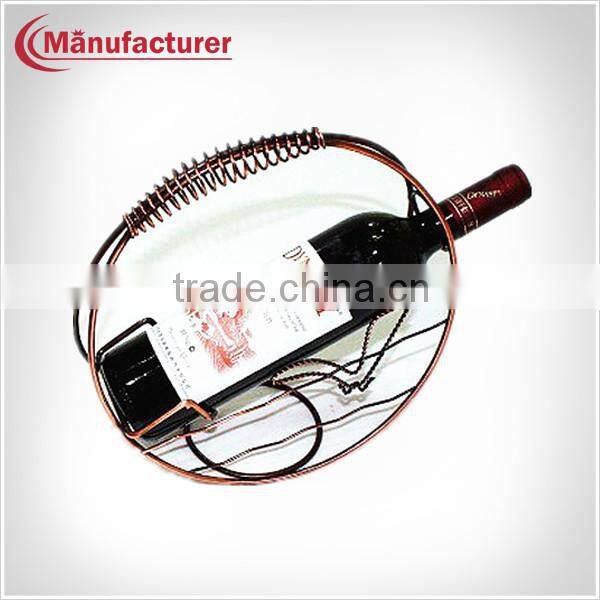 High Quality Metal Single Bottle Wine Rack
